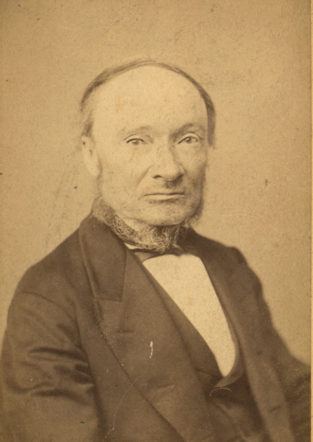 Ivar Aasen fotografert i 1871.